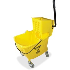 GJO02347 - Genuine Joe 35 QT Side Press Mop Bucket Wringer Combo