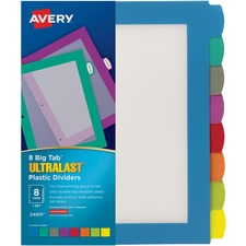 AVE24901 - Avery&reg; Big Tab Ultralast Plastic Dividers