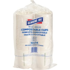 GJO10214 - Genuine Joe Eco-friendly Paper Cups