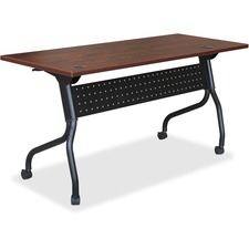 LLR59516 - Lorell Cherry Flip Top Training Table