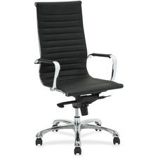 LLR59537 - Lorell Modern Chair Series High-back Leather Chair
