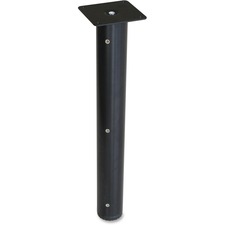 LLR59578 - Lorell Essentials Laminate Furniture Peninsula Post For Peninsula Desk (Box 2 of 2)