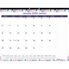 BLIC194113B - Blueline Geometric Design Monthly Desk Pad