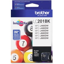 BRTLC201BKS - Brother Innobella LC201 Original Ink Cartridge