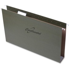 COF37282 - Continental Extra-capacity Standard Green Hanging Folders