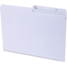 COF41508 - Continental 2-sided Tab Letter File Folders