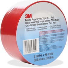MMM7642X36RED - 3M General Purpose 764 Vinyl Tape