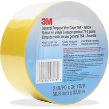MMM7642X36YLW - 3M General Purpose 764 Vinyl Tape