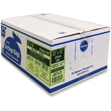 RLS267501 - Ralston Industrial Garbage Bags 2600 Series - EcoLogo Recycled Black