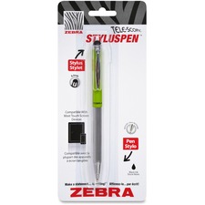 ZEB33641 - Zebra Pen Telescopic Ballpoint Stylus Pen