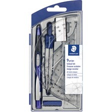 STD55060S9A6 - Staedtler 9-piece Math Set