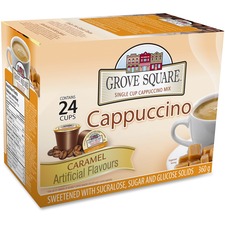 ONR77062 - Grove Square 1-Cup Caramel Cappuccino K-Cup