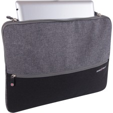 HDLSWC0127 - SwissGear Carrying Case (Sleeve) for 14" Notebook - Gray, Black