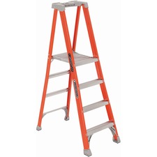 LOUFXP1704 - Louisville 4' Fibrglss Platform Step Ladder