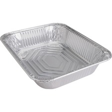 GJO10702 - Genuine Joe Half-size Disposable Aluminum Pan