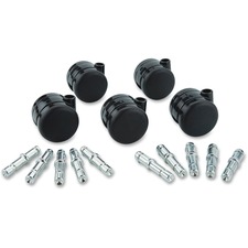 MAS23623 - Master Caster Deluxe Duet Non-Hooded Carpet Casters