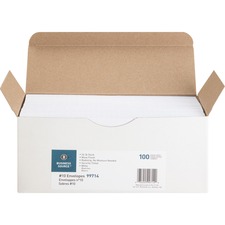 BSN99714 - Business Source No. 10 Peel-to-seal Security Envelopes