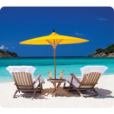FEL5916301 - Fellowes Recycled Mouse Pad - Caribbean Beach