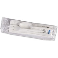 GJO58943 - Genuine Joe Fork/Knife/Spoon Utensil Kit