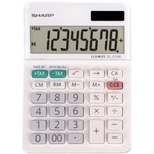 SHREL310WB - Sharp Calculators EL-310WB 8-Digit Professional Mini-Desktop Calculator