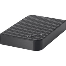 VER99399 - Verbatim Store 'n' Save 4 TB Desktop Hard Drive - External - Diamond Black