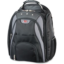 MLG91870 - MANCINI Biztech Carrying Case (Backpack) for 17" Notebook - Black