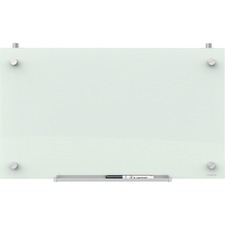 QRT3413829985 - Quartet Infinity Magnetic Glass Cubicle Board, 24" x 14"