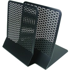 AOPART20008 - Artistic (2) Urban Collection Punched Metal Bookends (Pair), Black