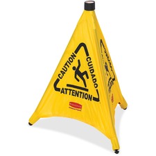 RUB9S0100YEL - Rubbermaid Commercial Caution Sign