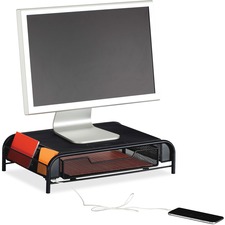 SAF3230BL - Onyx it! Powered Monitor Stand