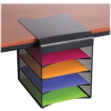 SAF3242BL - Safco Onyx Solid Top Horizontal Hanging Storage
