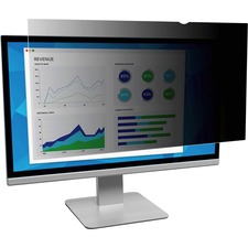 MMMPF270W9B - 3M Privacy Filter for 27" Widescreen Monitor (PF270W9B) Black, Matte, Glossy