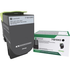 LEX71B10K0 - Lexmark Toner Cartridge - Black