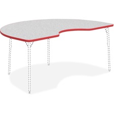 LLR99925 - Lorell Classroom Kidney Shaped Activity Tabletop