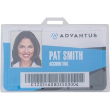 AVT97099 - Advantus Clear ID Card Holders