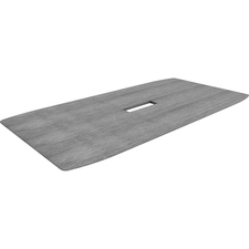 LLR59688 - Lorell Charcoal Laminate Rectangular Conference Tabletop