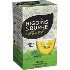 MRPHBGREEN - Higgins & Burke Naturals English Green Tea Bags