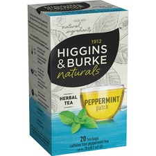 MRPHBPEPPER - Higgins & Burke Naturals Peppermint Herbal Tea