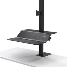 FEL8080101 - Fellowes Lotus&trade; VE Sit-Stand Workstation - Single