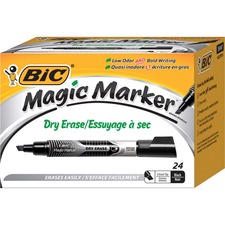 BICGELITP241B - BIC Magic Marker Dry Erase Markers