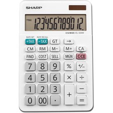 SHREL334WB - Sharp 12-Digit Desktop Calculator