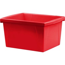 STX61452U06C - Storex Teal 4 Gallon Storage Bin
