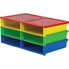STX61656B01C - Storex 6-compartment Litreature Sorter