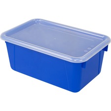 STX62408U06C - Storex Clear Lid Small Cubby Bin