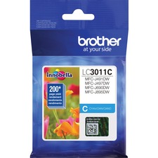BRTLC3011CS - Brother LC3011CS Ink Cartridge - Cyan