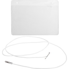 BSN01615 - Business Source Elastic Cord Hanging Name Badges