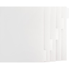 BSN21000 - Business Source Tab Printer Economy Index Dividers