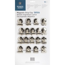 BSN58506 - Business Source Magnetic Grip Clips Pack