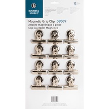 BSN58507 - Business Source Magnetic Grip Clips Pack