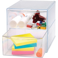 BSN82978 - Business Source 2-drawer Storage Organizer